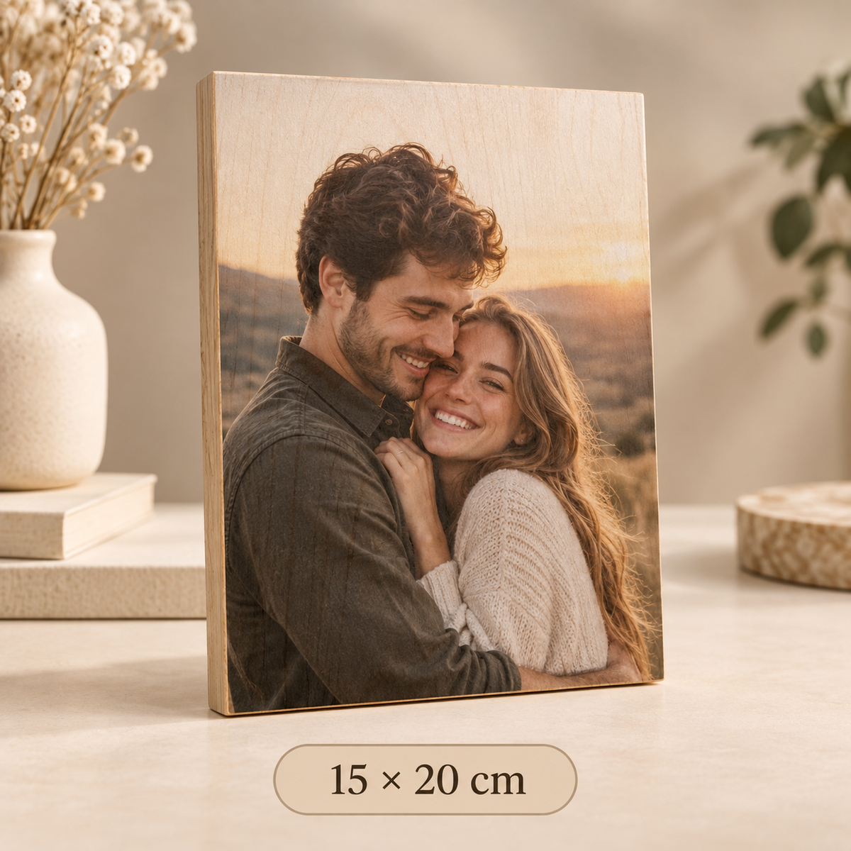 Slika na drvetu – personalizovana fotografija